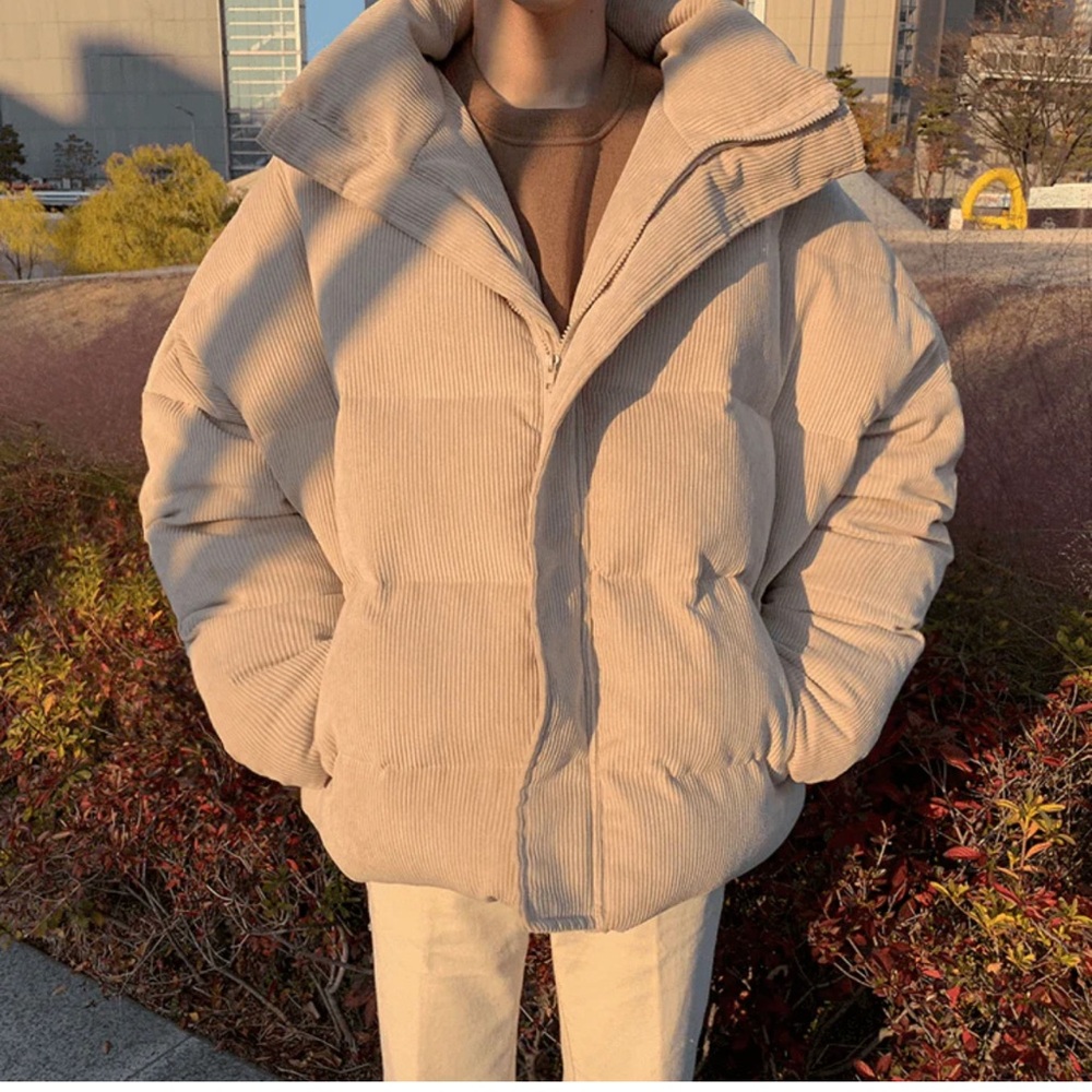 Real Takai CORDUROY PUFFER XL Cream